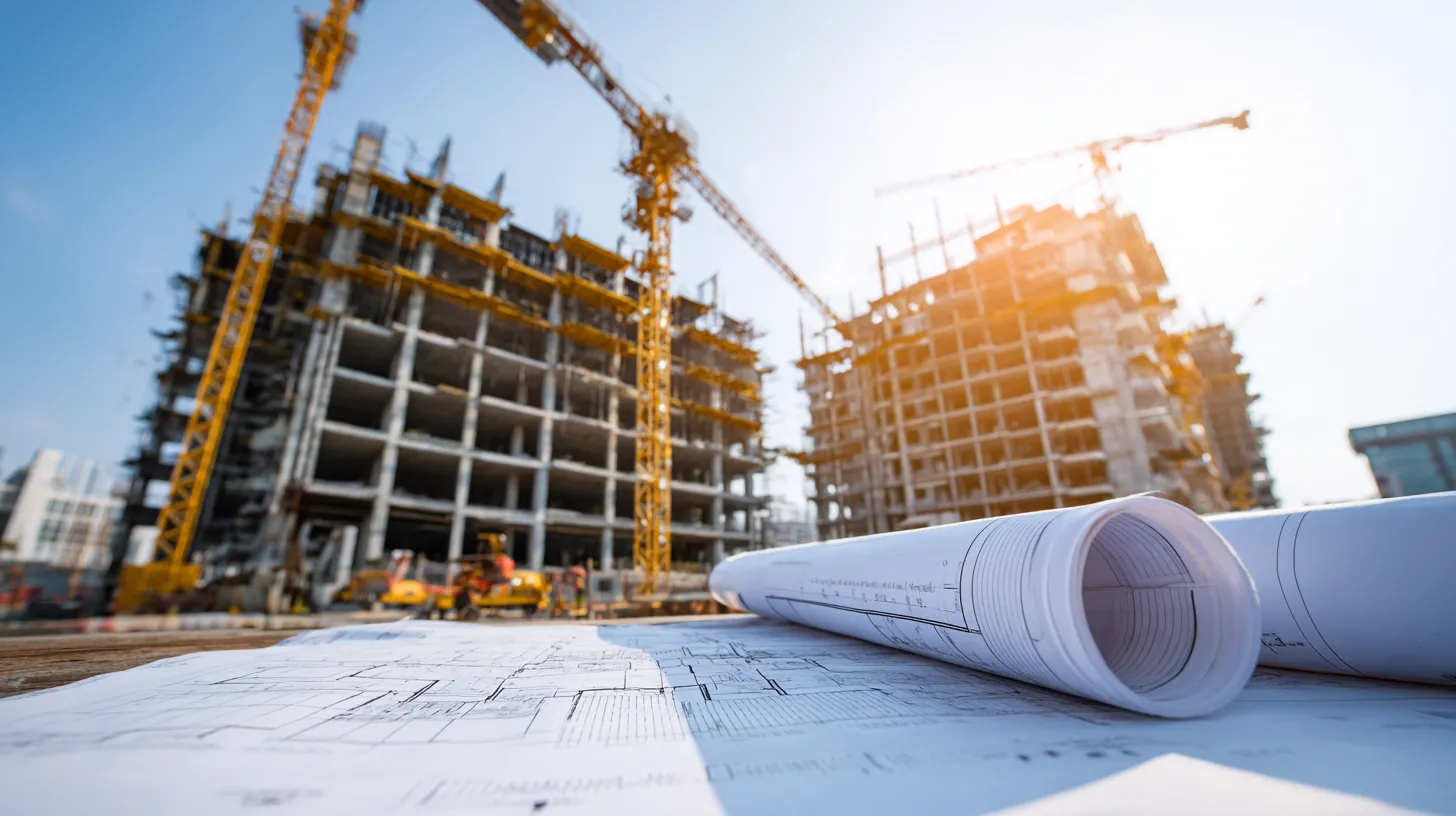 Plumbing contractor reviewing material list from AI takeoff