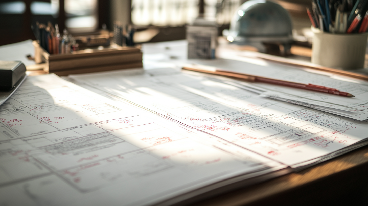 Screenshot showing electrical plan upload interface