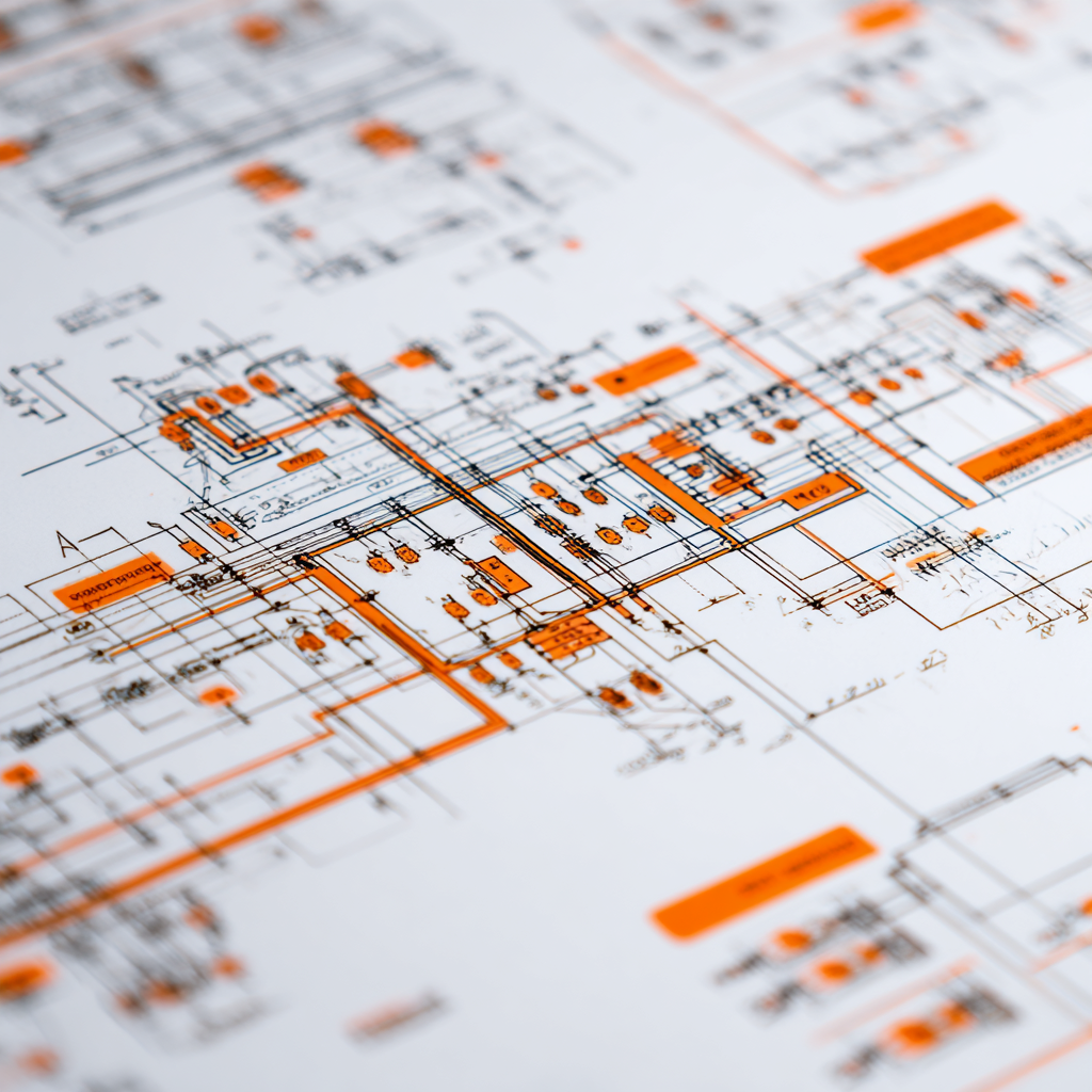 Electrical plan takeoff with circuit counts and material list